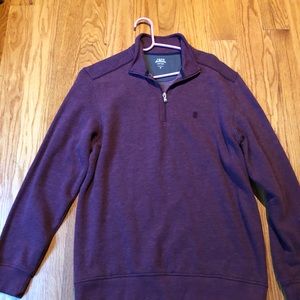 IZod Zip-Up Sweater Mens Medium